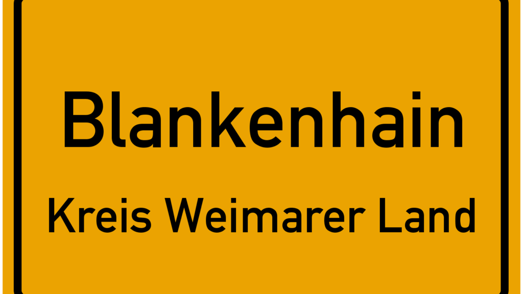 Blankenhain im Kreis Weimarer Land