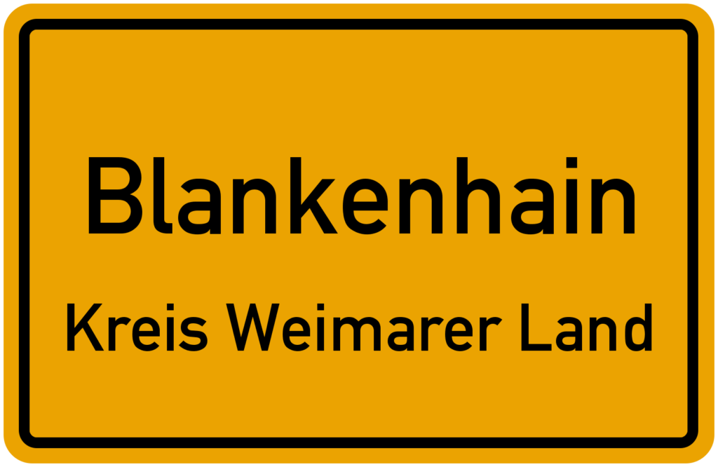 Blankenhain im Kreis Weimarer Land