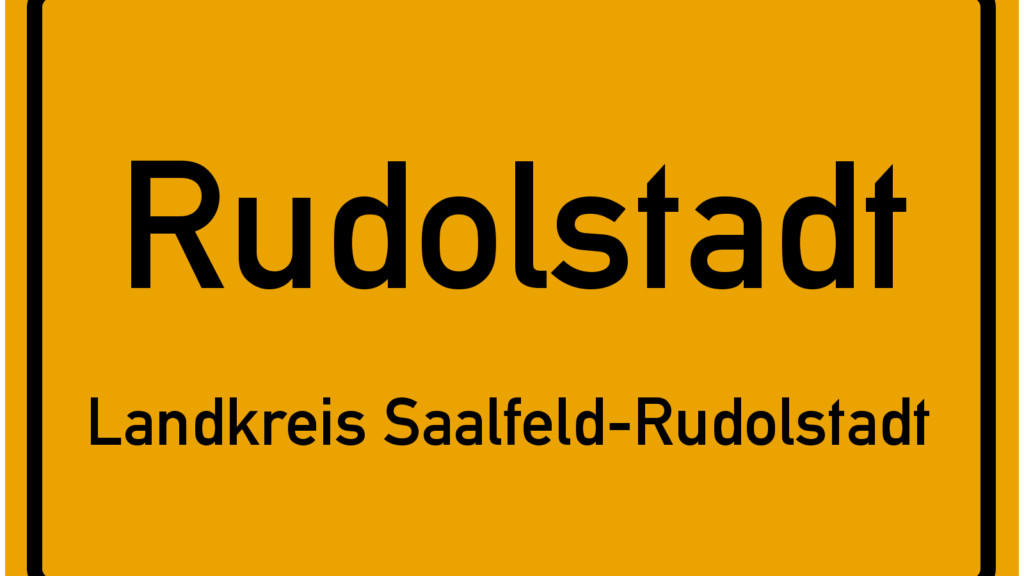 Rudolstadt im Landkreis Saalfeld-Rudolstadt