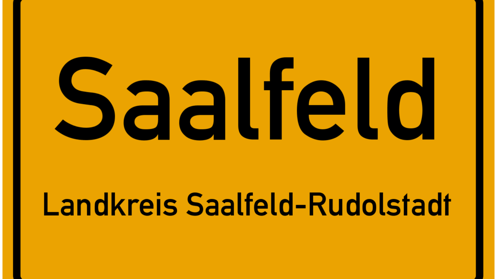 Saalfeld im Landkreis Saalfeld-Rudolstadt