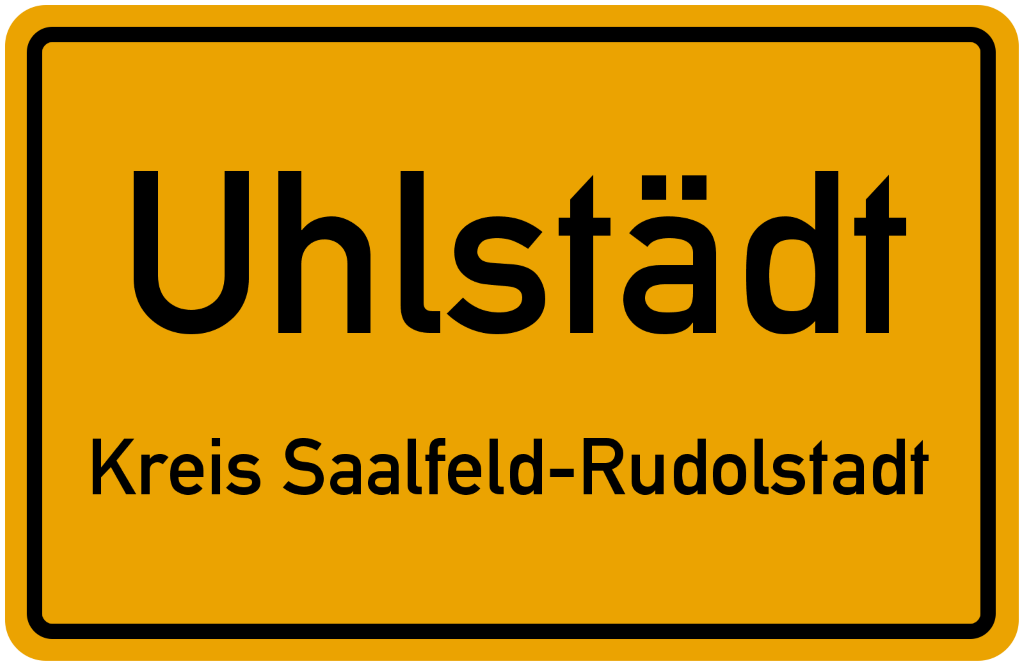 Uhlstädt im Kreis Saalfeld-Rudolstadt