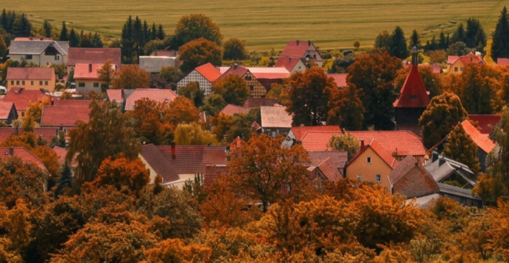 Tiefengruben im Herbst